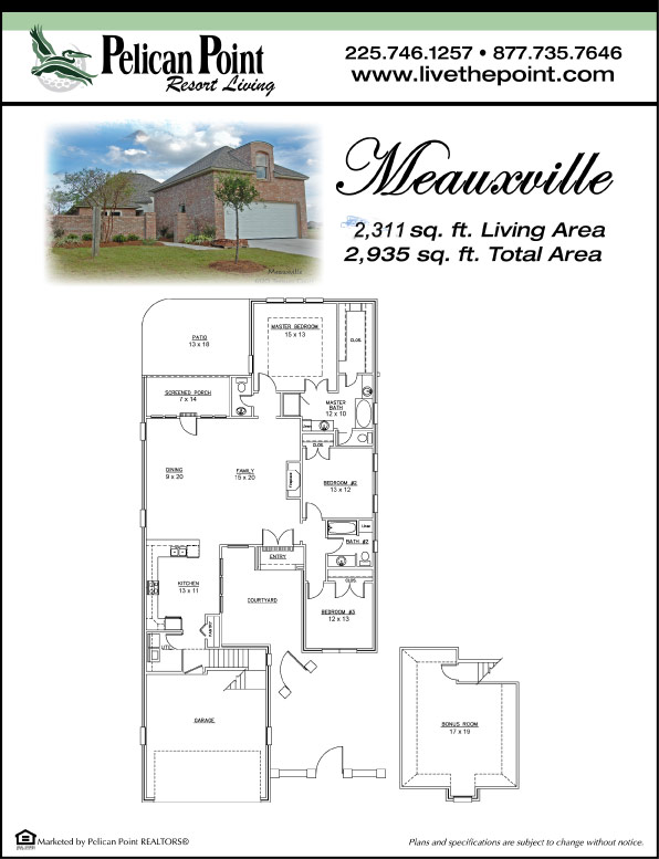 Pelican Point Homes for Sale, 6102 Tezcuco Court, Gonzales, Louisiana